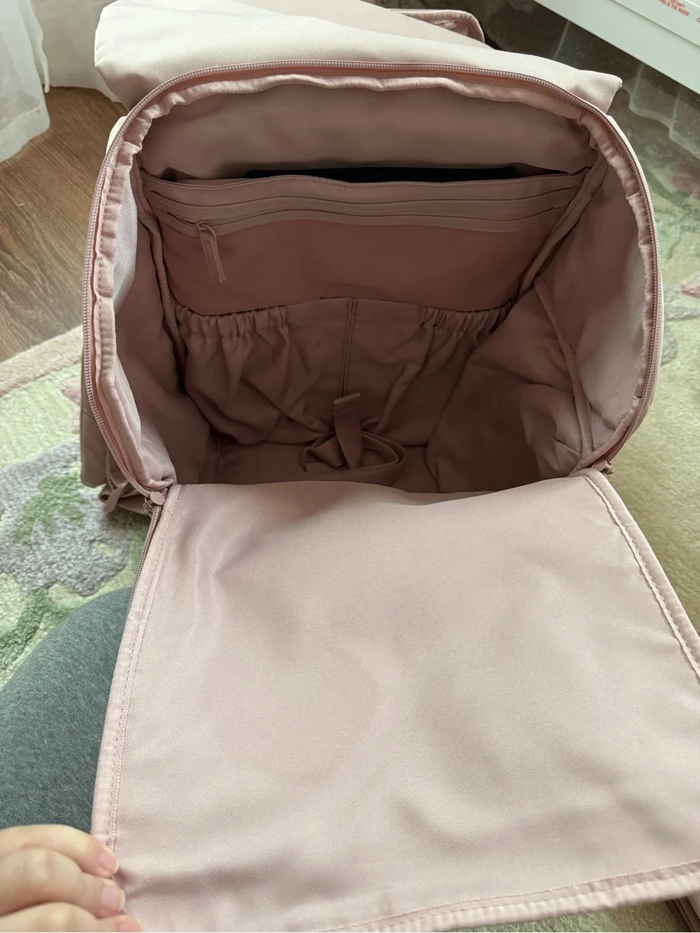 Beis atlas pink diaper bag